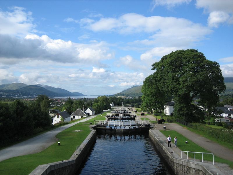 Corpach Canal and Ben Nevis
